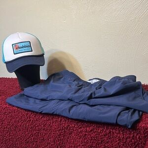 Bundle deal Chubbies Lined Sports Shorts 5.5” Navy XL w/ Trucker hat